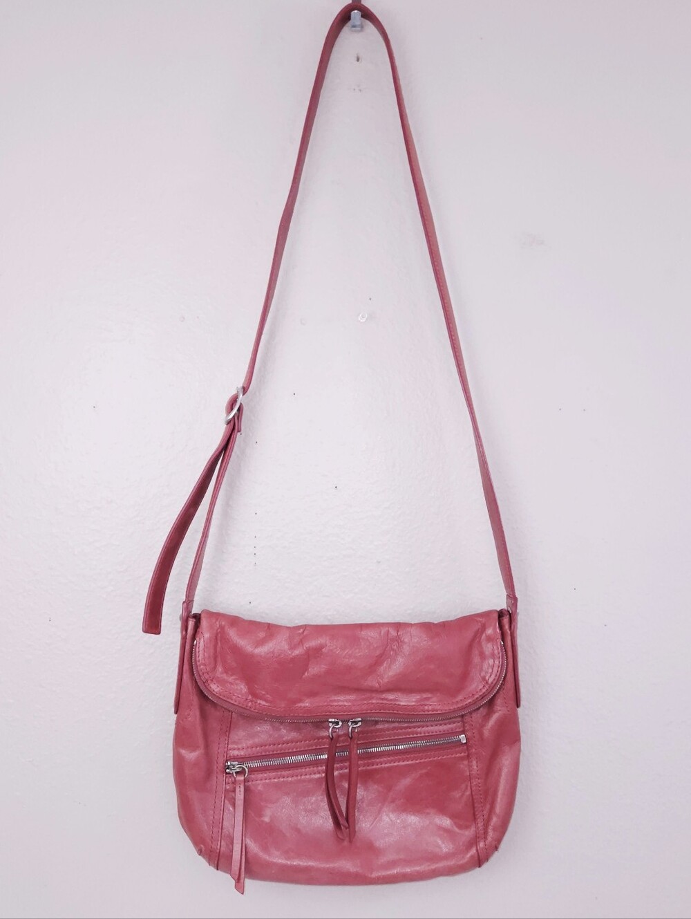 HOBO Shane Crossbody Foldover Leather Purse HOBO The Original